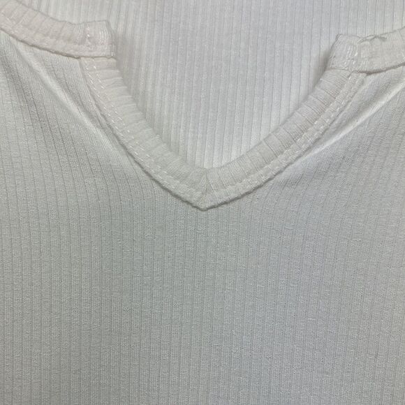 Zeagoo White ribbed long sleeve bodysuit Size XXL NWT - Picture 9 of 11